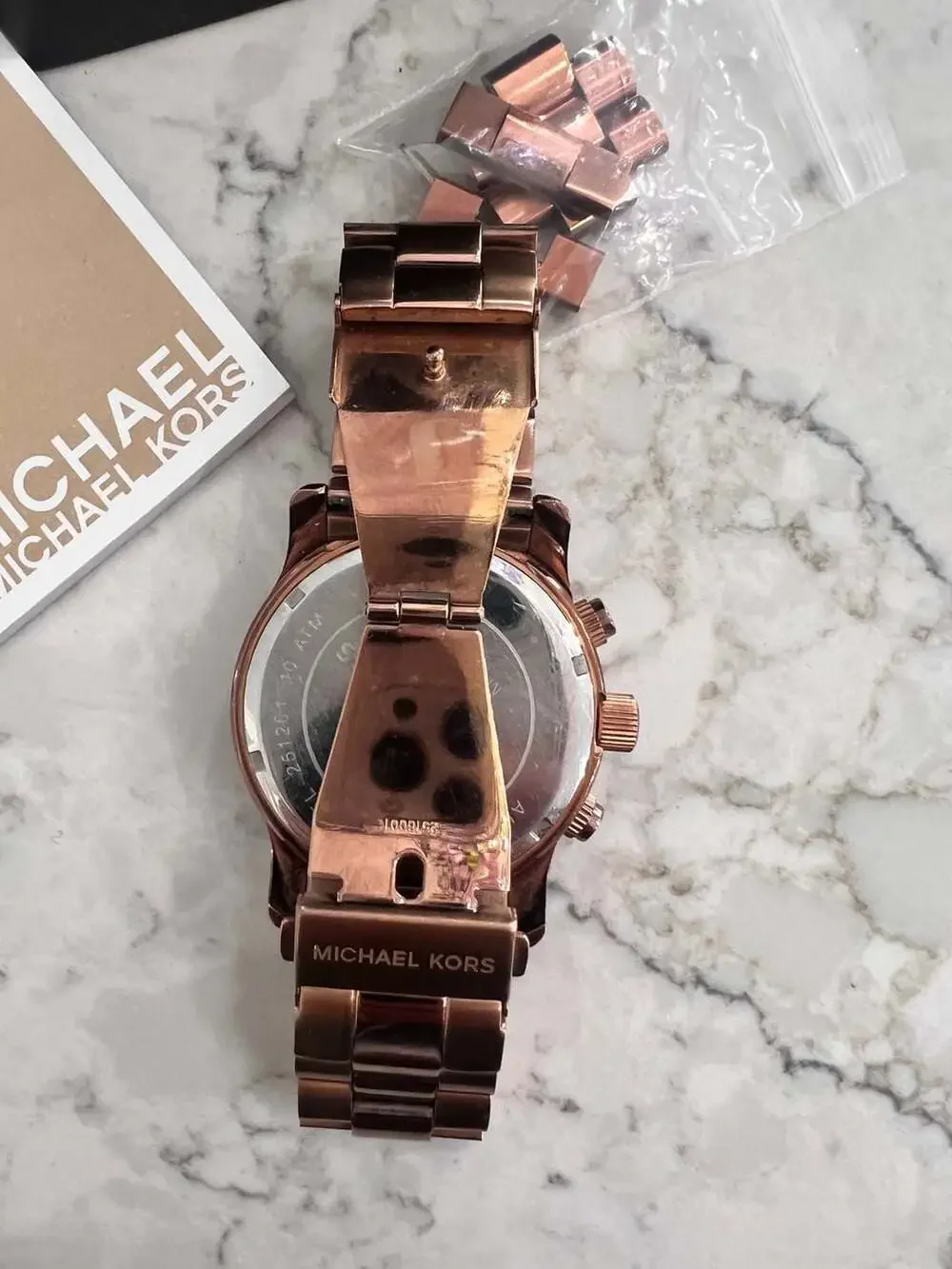 Michael Kors Rose Gold Chronograph Watch